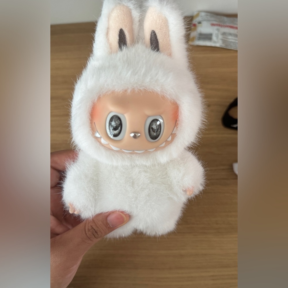 Authentic Labubu V1 Customized Angel in Clouds